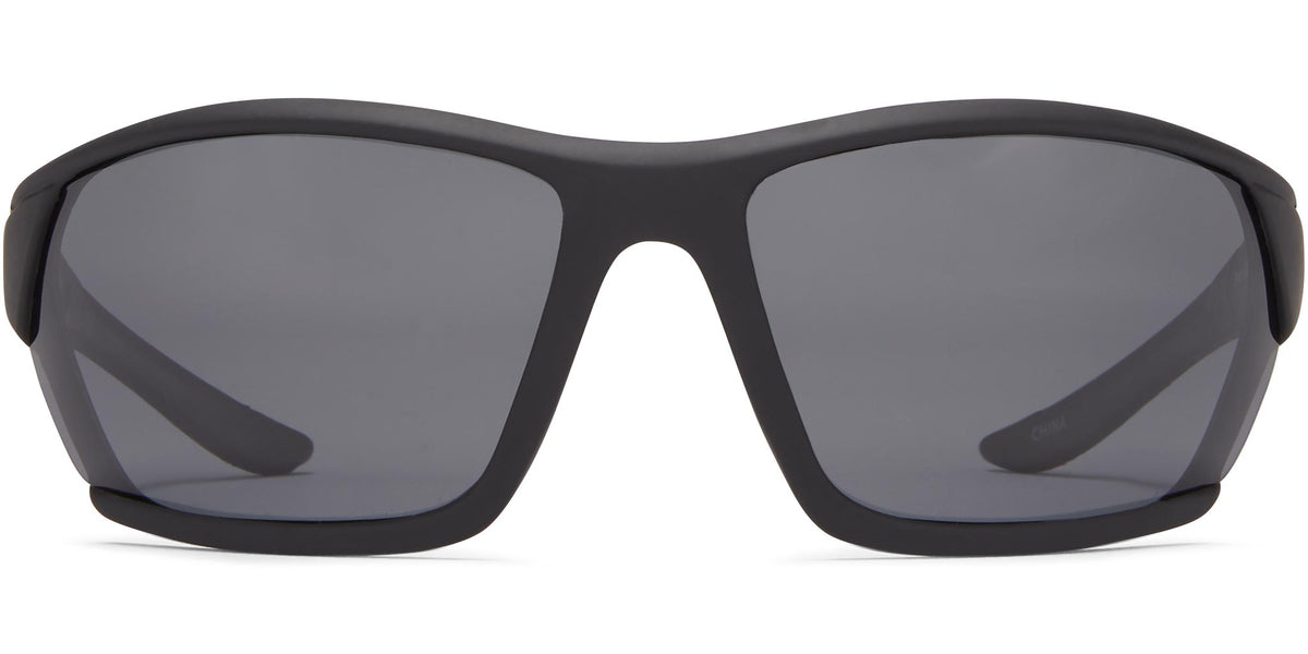 Breeze - Matte Black/Gray Lens - Polarized Sunglasses
