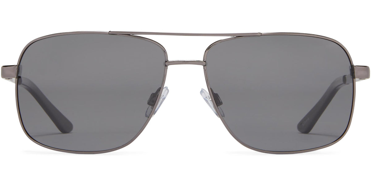 Skipper - Gunmetal/Gray Lens - Polarized Sunglasses