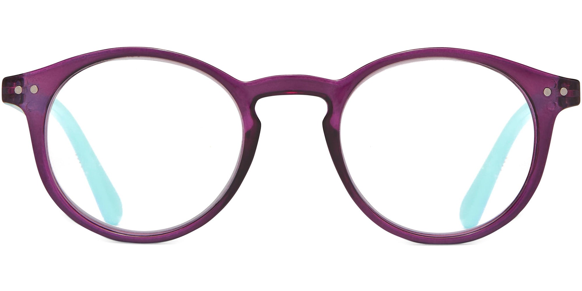 Harper - Purple/Teal / 1.25 - Reading Glasses