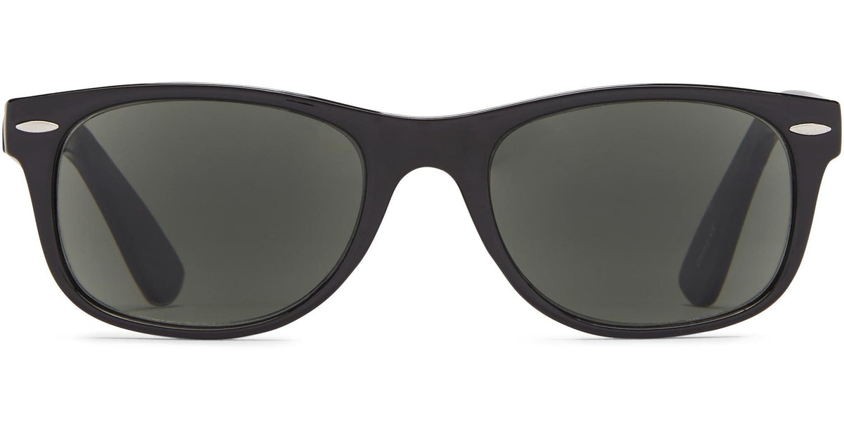 Capri Reader - Black/Gray Lens / 1.25 - Reading Sunglasses