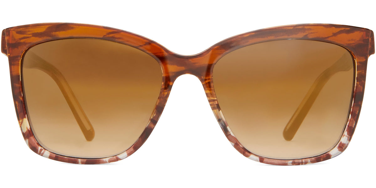 Isabelle - Brown/Brown Lens - Sunglasses
