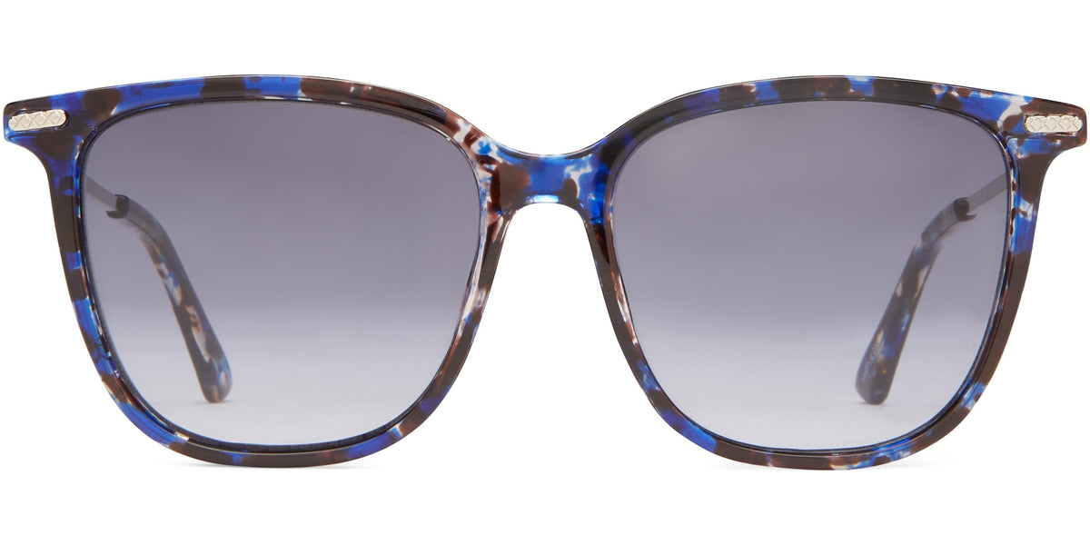 Mia - Blue/Black/Silver/Gray Lens - Sunglasses