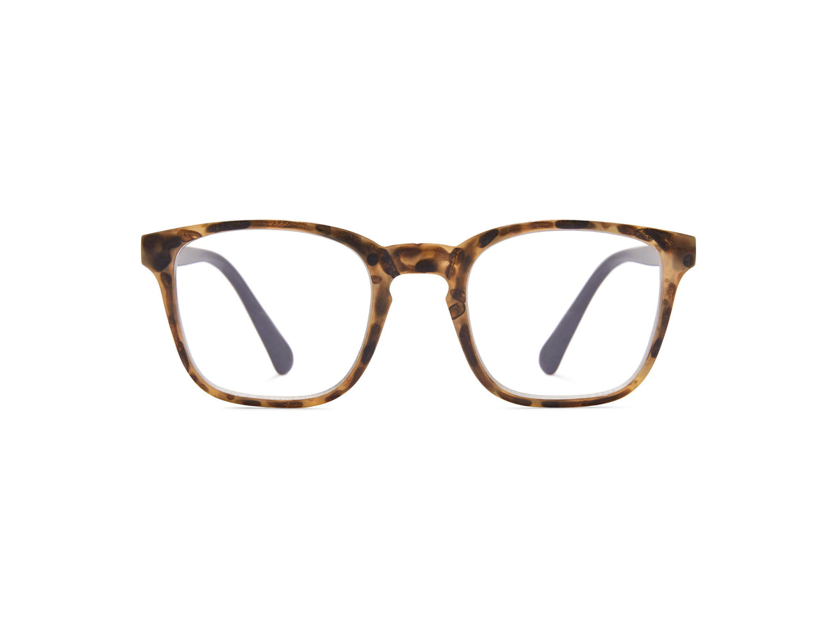 Flora - Tortoise_Black / 1.25 - Blue Light Filtering Readers