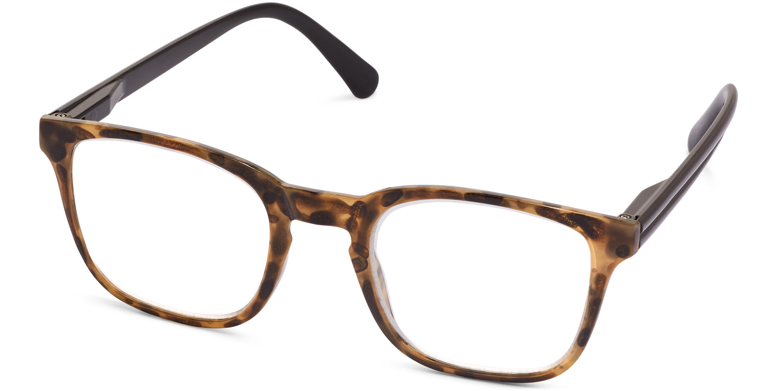 Flora - Tortoise_Black / 1.25 - Blue Light Filtering Readers