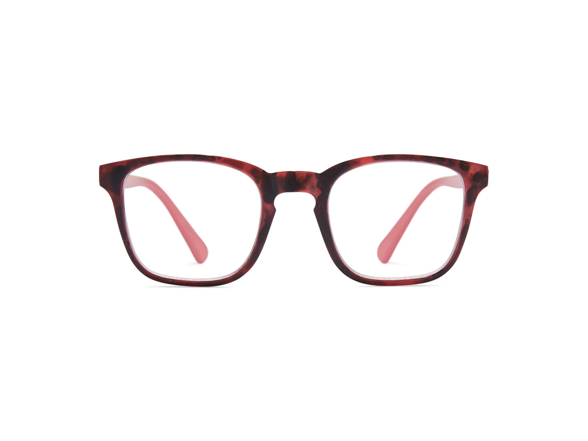 Flora - Tortoise_Berry / 1.25 - Blue Light Filtering Readers