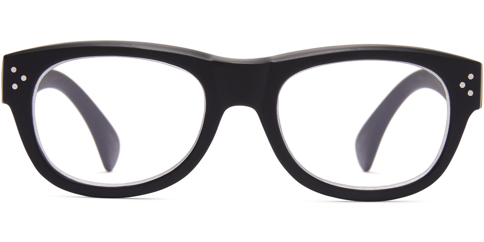 Milan - Black / 1.25 - Blue Light Filtering Readers