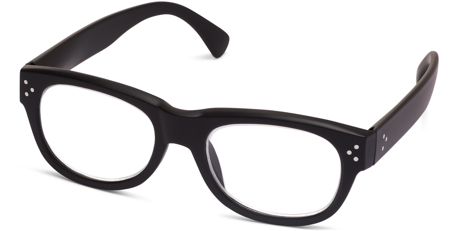 Milan - Black / 1.25 - Blue Light Filtering Readers