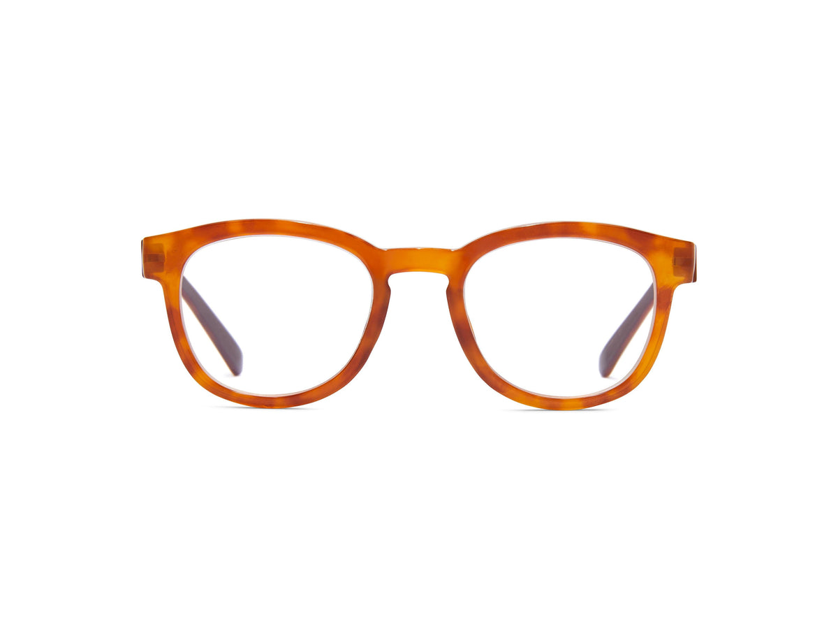 Mel - Orange_Tortoise_Brown / 1.25 - Reading Glasses