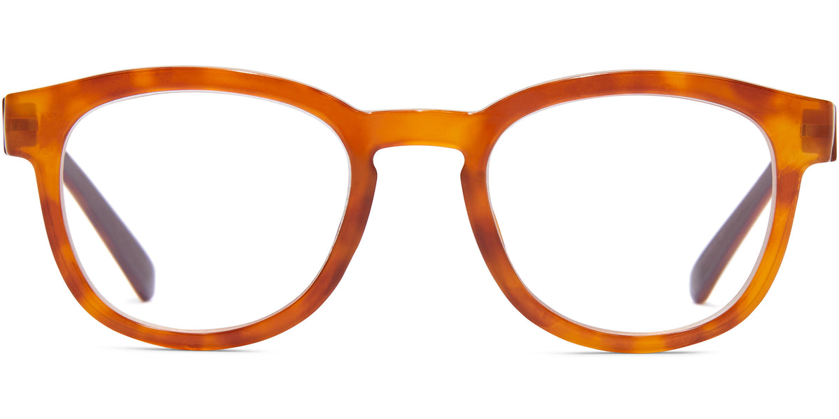 Mel - Orange_Tortoise_Brown / 1.25 - Reading Glasses