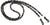 Black Beaded Eyeglass Leash - Accessory