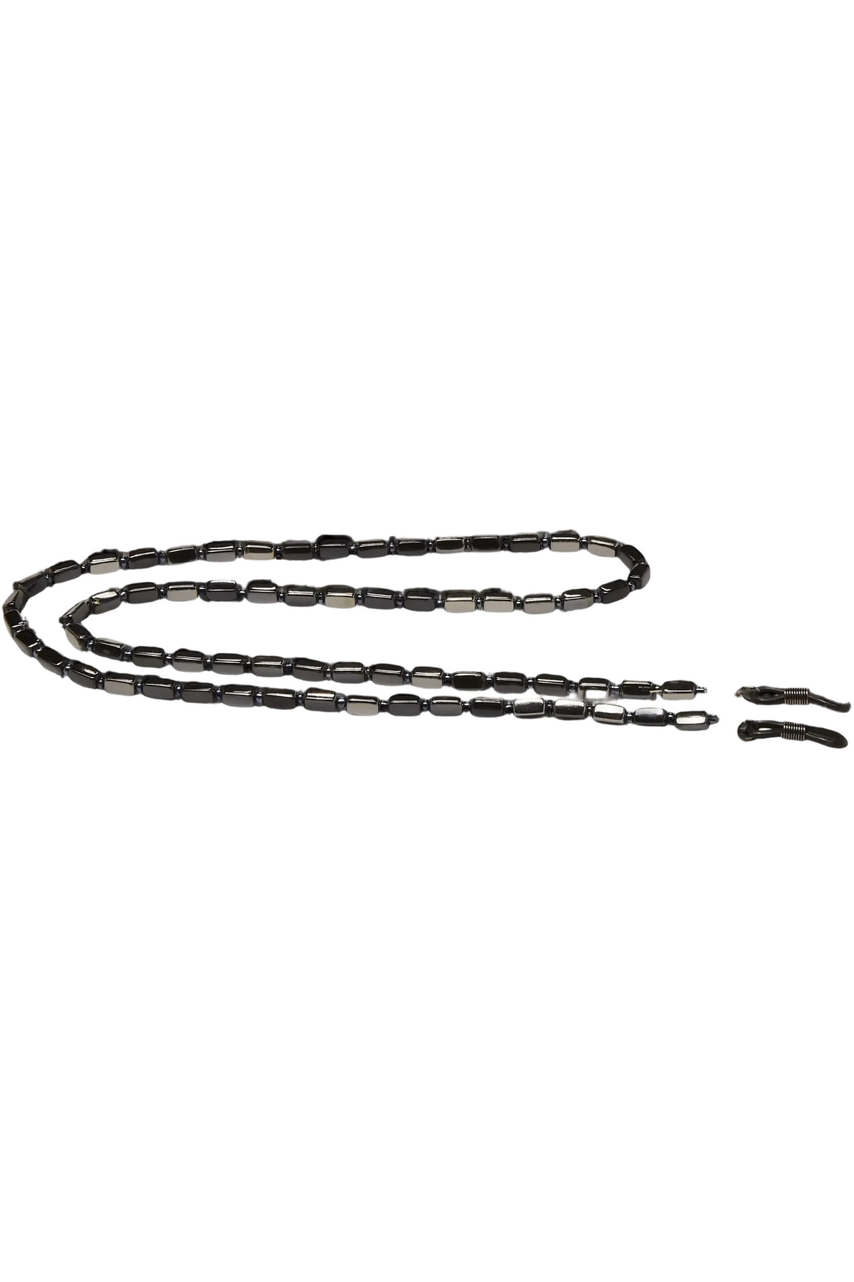 Black Beaded Eyeglass Leash - Accessory