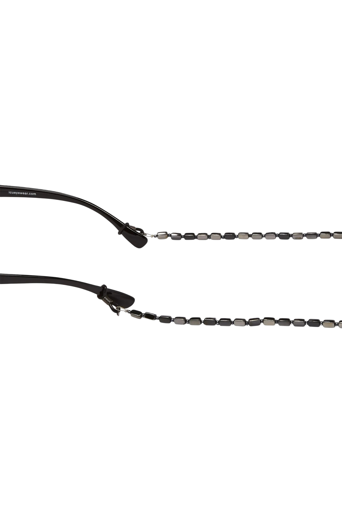 Black Beaded Eyeglass Leash - Accessory