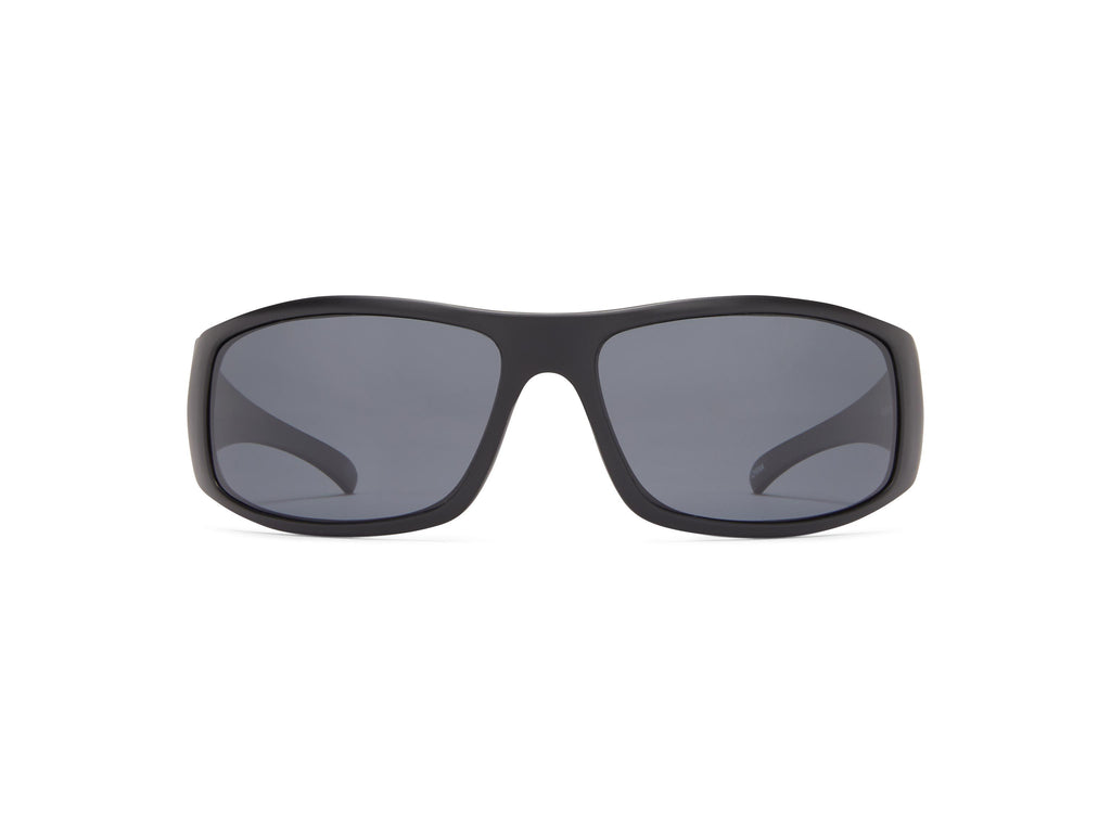 Bluefin - Matte Black/Gray Lens - Polarized Sunglasses