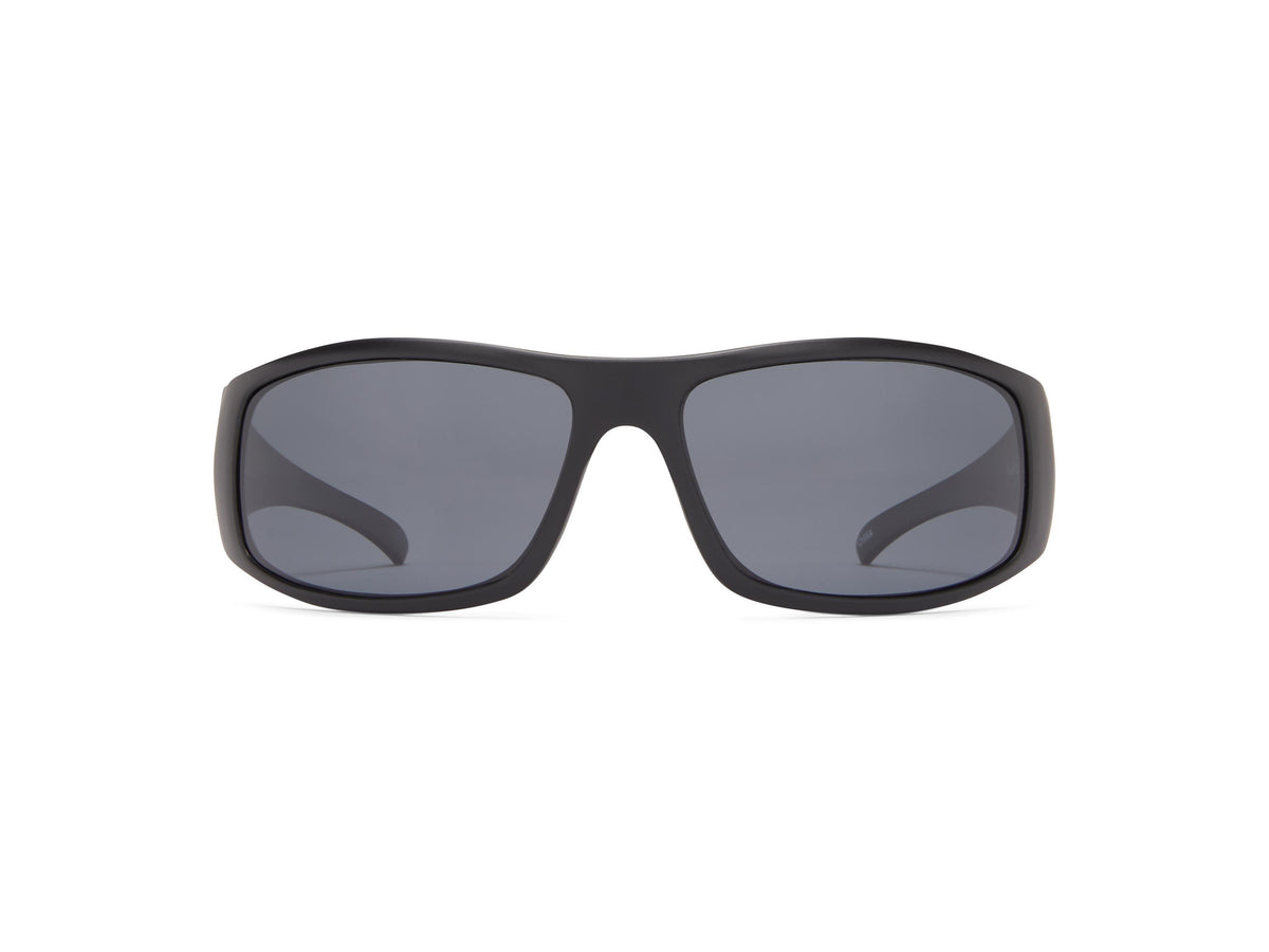 Bluefin - Matte Black/Gray Lens - Polarized Sunglasses