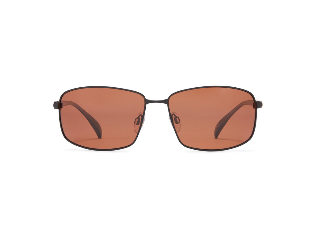 Harbor - Matte Black/Copper Lens - Polarized Sunglasses
