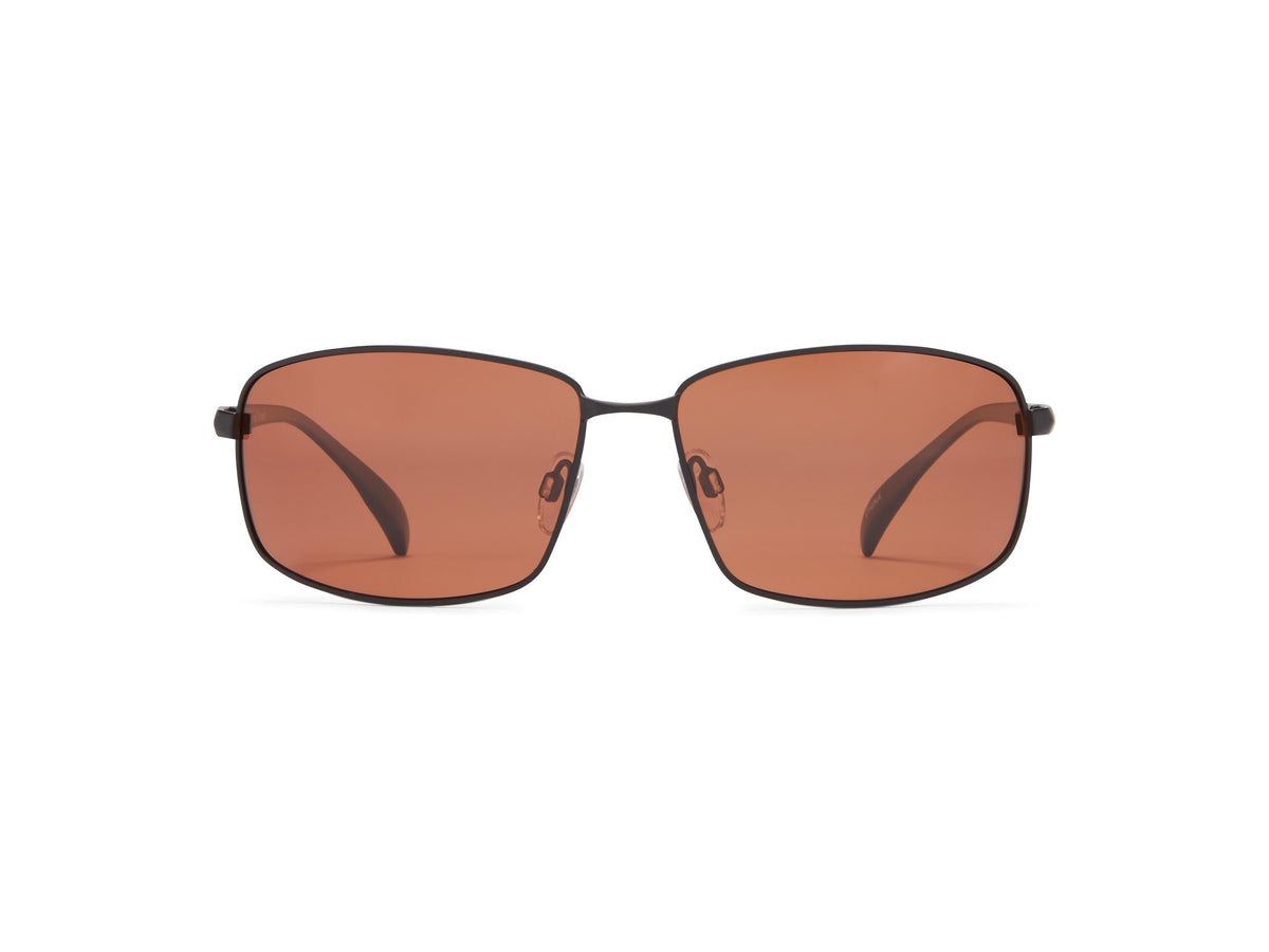 Harbor - Matte Black/Copper Lens - Polarized Sunglasses