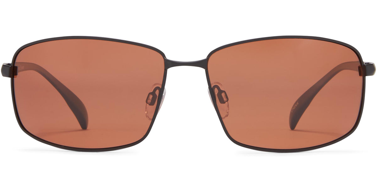 Harbor - Matte Black/Copper Lens - Polarized Sunglasses