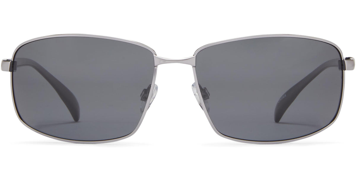 Harbor - Shiny Gunmetal/Gray Lens - Polarized Sunglasses