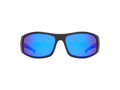 Bluefin - Matte Black/Gray Lens/Blue Mirror - Polarized Sunglasses