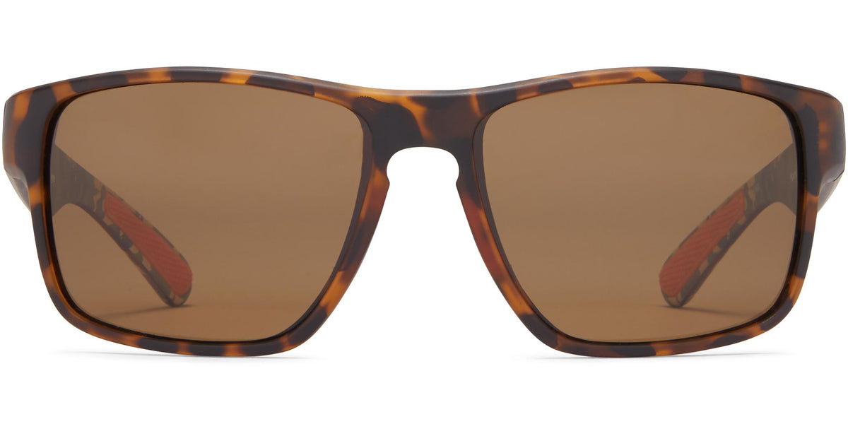 Maverick - Matte Tortoise/Brown Lens - Polarized Sunglasses