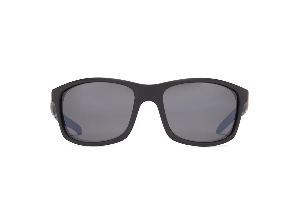 Buoy - Matte Black/Gray Lens/Silver Flash Mirror - Polarized Sunglasses