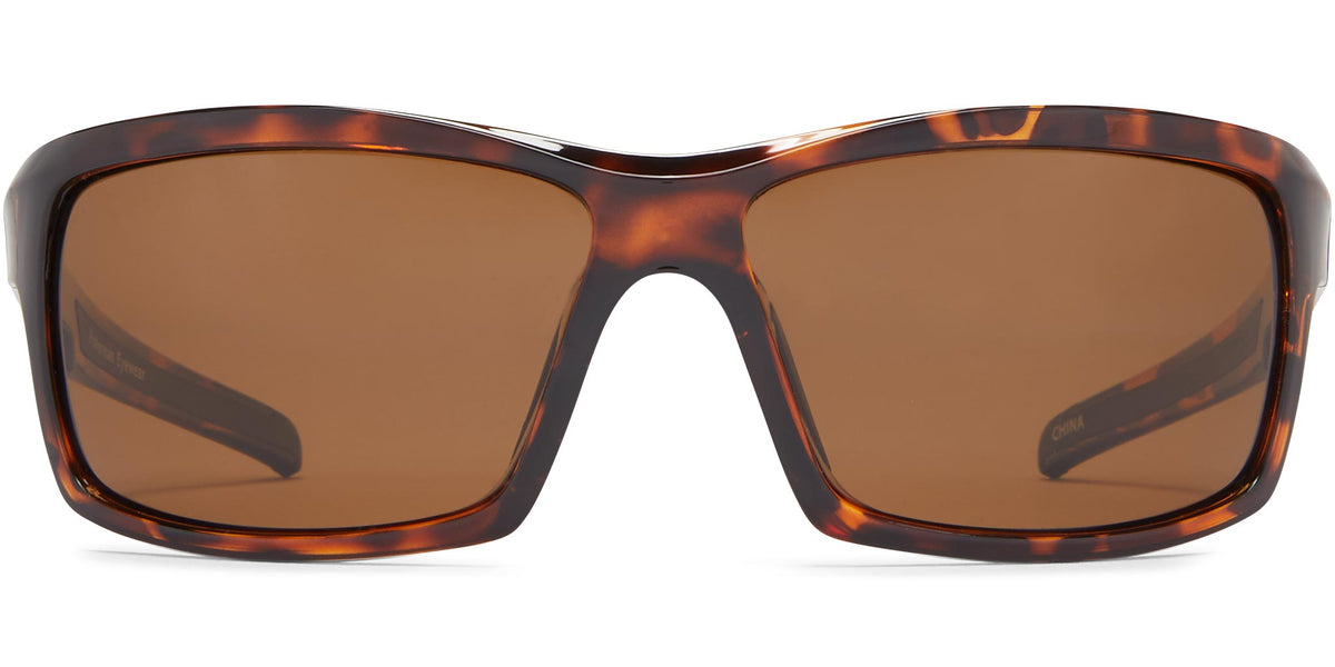 Marsh - Shiny Tortoise/Brown Lens - Polarized Sunglasses