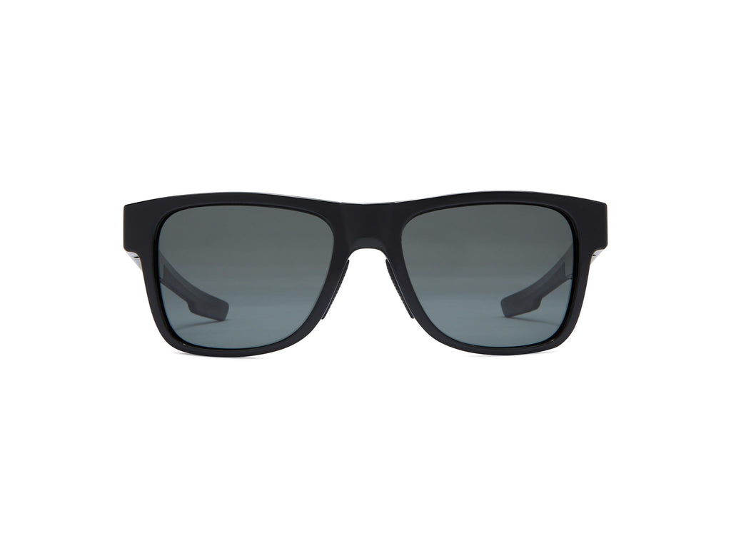Cover - Shiny Black/Gray Lens - Polarized Sunglasses