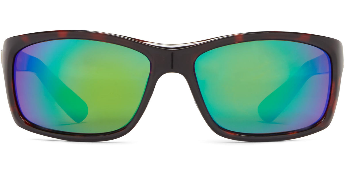 Surface - Shiny Tortoise/Brown Lens/Green Mirror - Polarized Sunglasses
