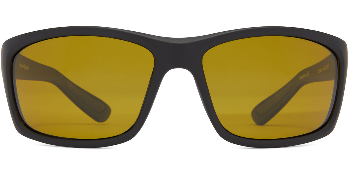 Surface - Matte Black/Amber Lens - Polarized Sunglasses