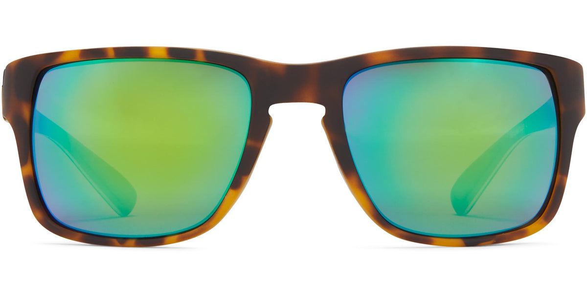 Jetty - Matte Tortoise/Brown Lens/Green Mirror - Polarized Sunglasses