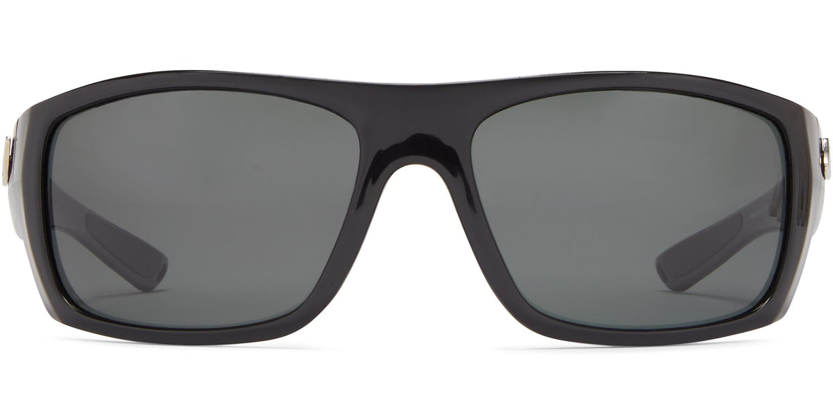 Coil - Shiny Black/Gray Lens - Polarized Sunglasses