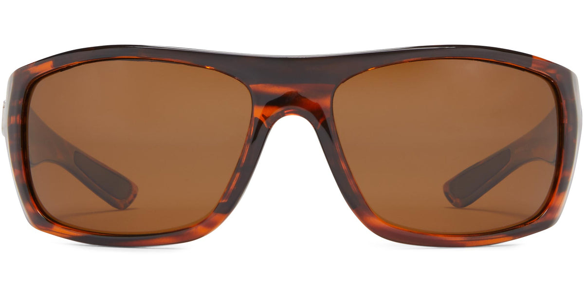 Coil - Shiny Tiger Tortoise/Brown Lens - Polarized Sunglasses