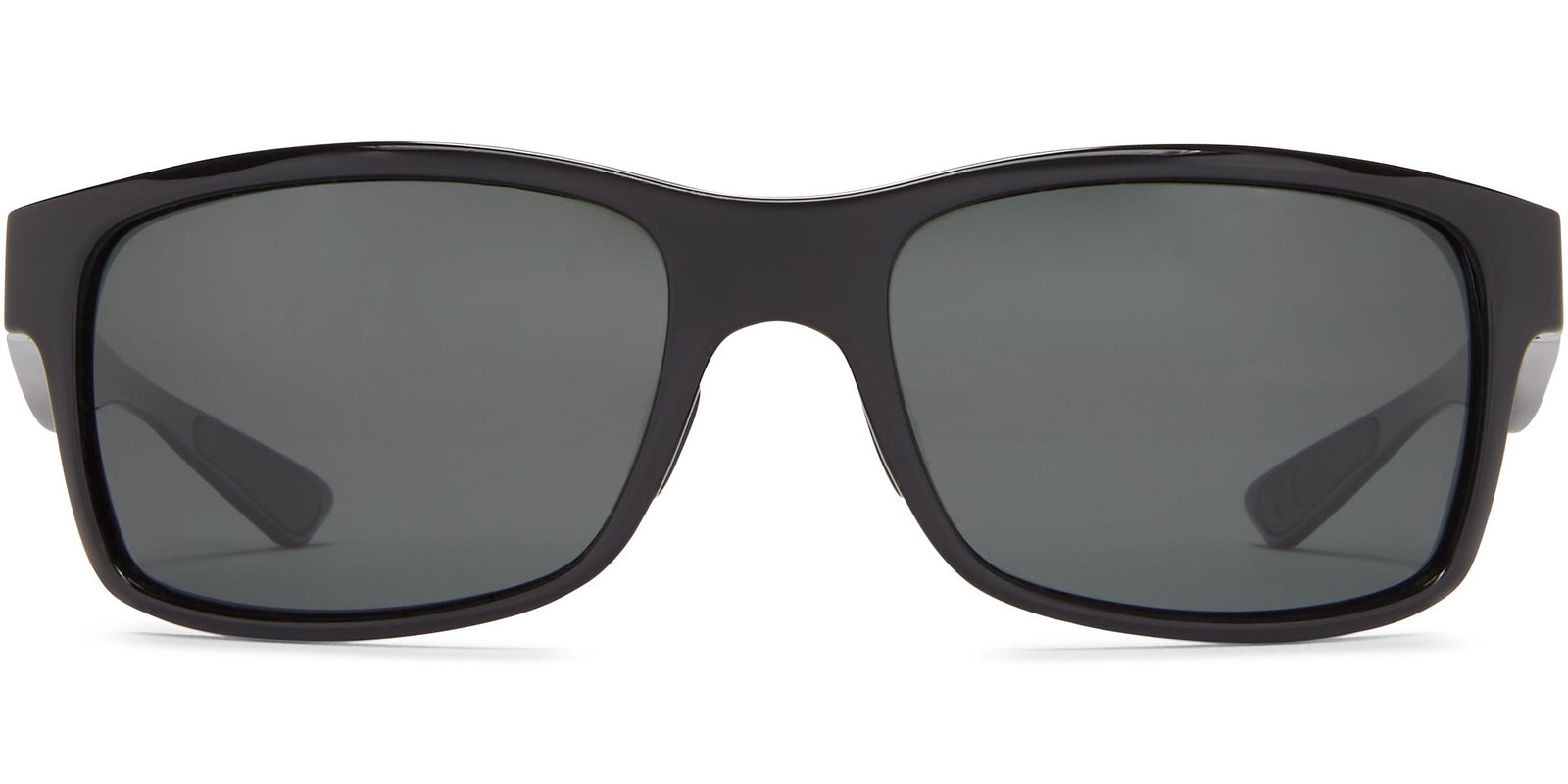 Skiff - Shiny Black/Gray Lens - Polarized Sunglasses
