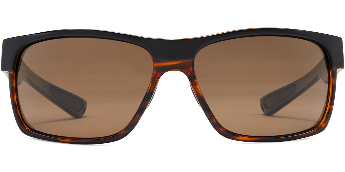 Loop - Tiger Tortoise with Black/Brown Lens - Polarized Sunglasses