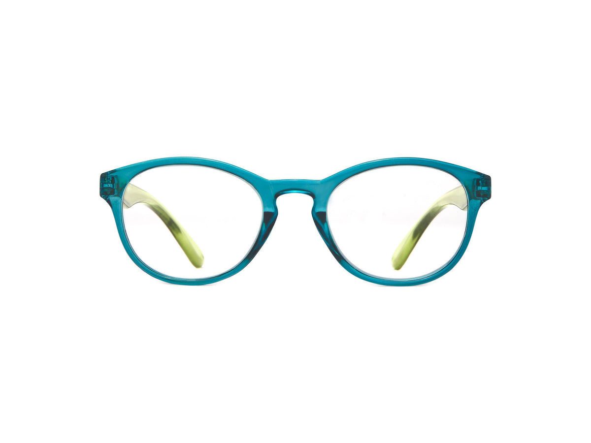 Micaela - Teal/Green / 1.25 - Reading Glasses