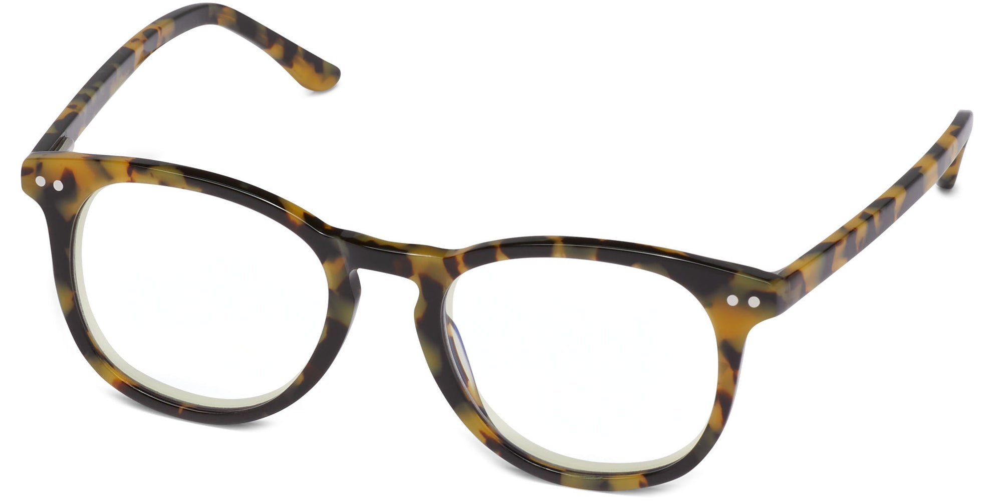 Signature Collection Readers - Brooke - Tortoise / 1.25 - Blue Light Filtering Readers
