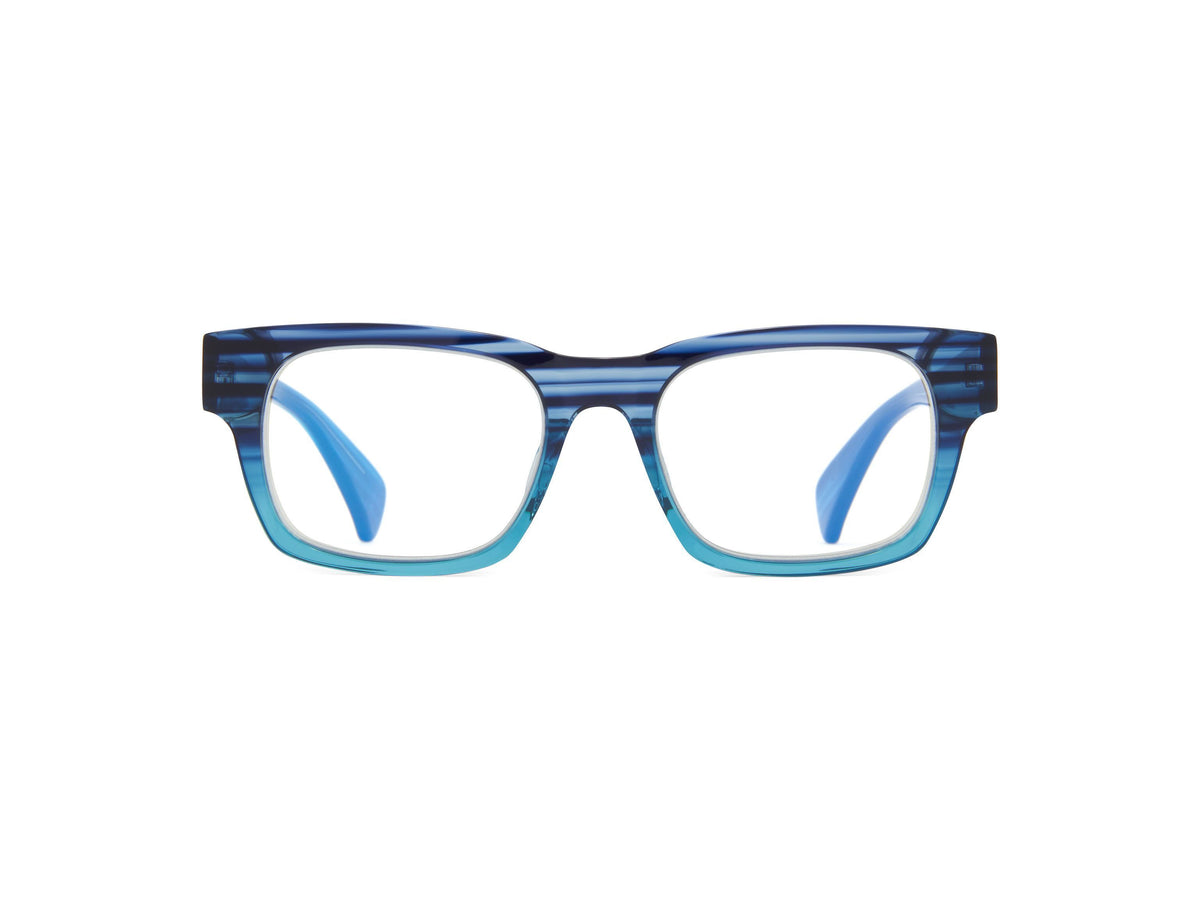 Signature Collection Readers - Billy - Blue Drift/Turquoise / 1.25 - Blue Light Filtering Readers