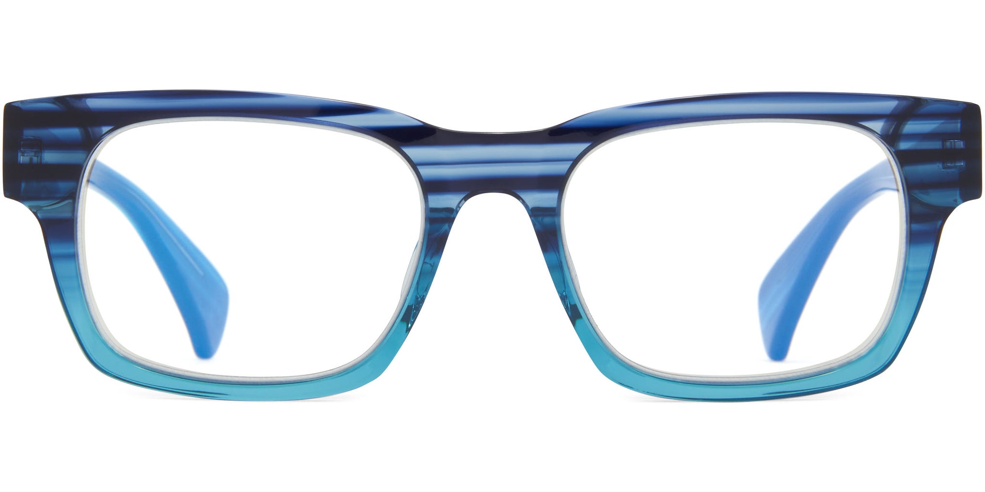 Men's Round Blue Light Filtering Acetate Glasses - Goodfellow & Co™ Brown