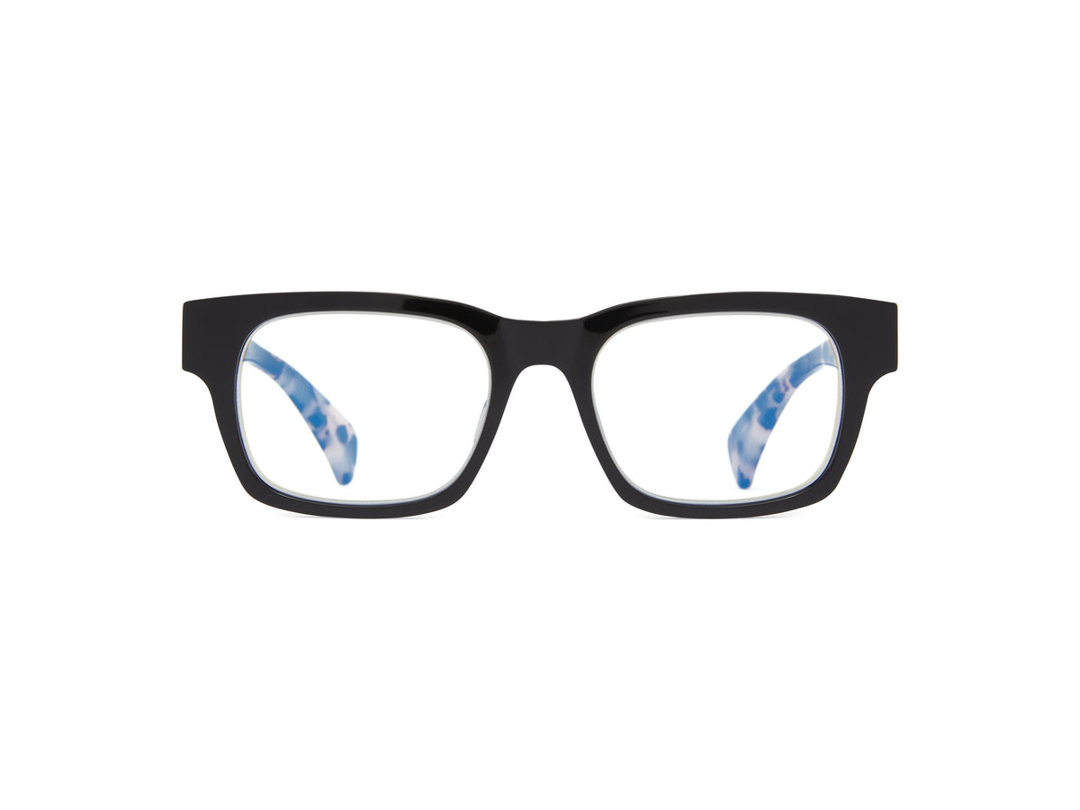 Signature Collection Readers - Billy - Black/Tortoise / 1.25 - Blue Light Filtering Readers