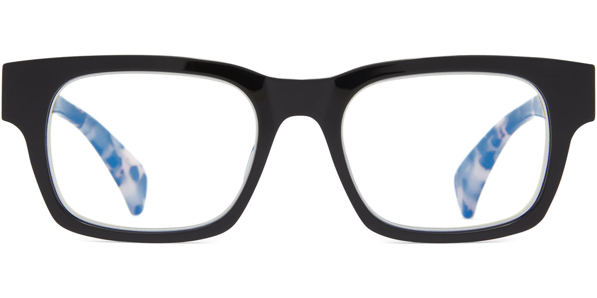 Signature Collection Readers - Billy - Black/Tortoise / 1.25 - Blue Light Filtering Readers