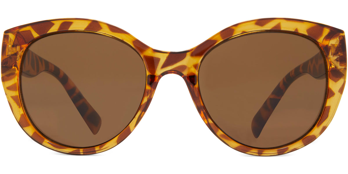 Sadie Bifocal - Tortoise/Brown Lens / 1.25 - Reading Sunglasses
