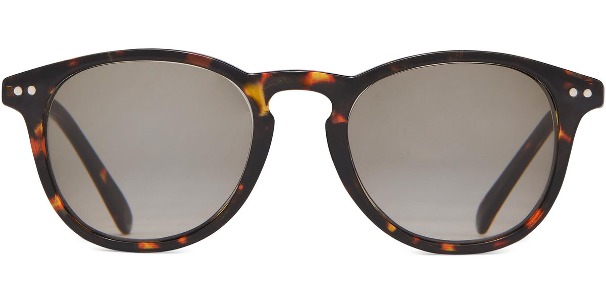 Lennon Reader - Tortoise/Gray Lens / 1.25 - Reading Sunglasses
