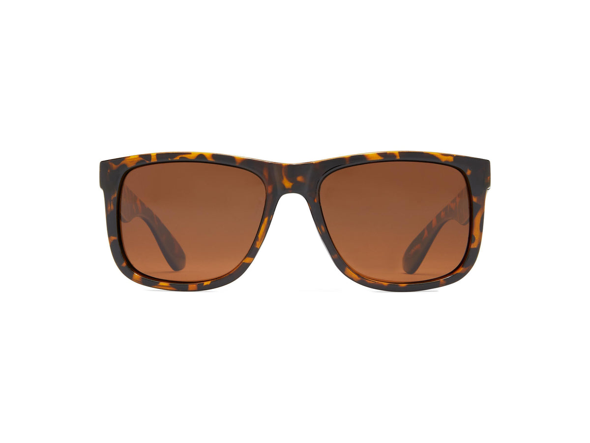 Almeria Polarized - Tortoise/Brown Lens - Polarized Sunglasses
