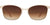 Chloe - Gold Metal/Brown Lens - Sunglasses