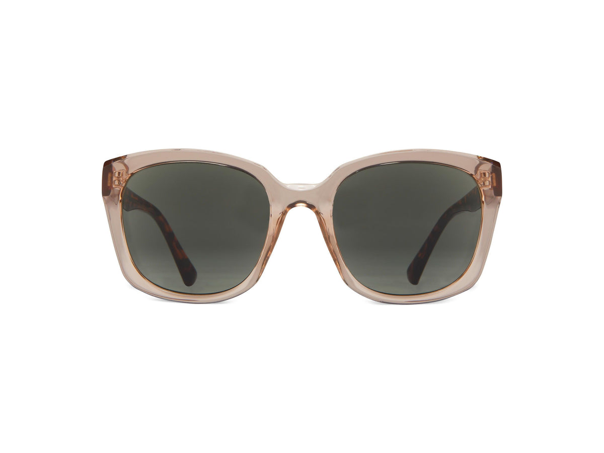 Lily - Taupe/Green Lens - Sunglasses