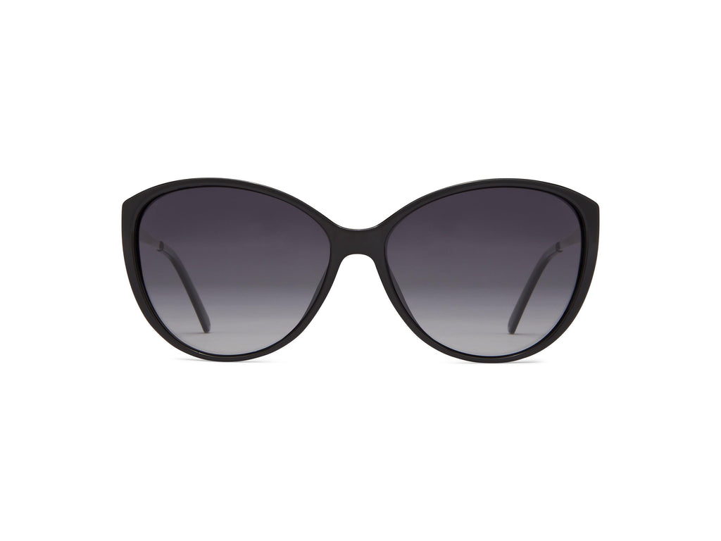 Caroline - Black/Gray Lens - Sunglasses