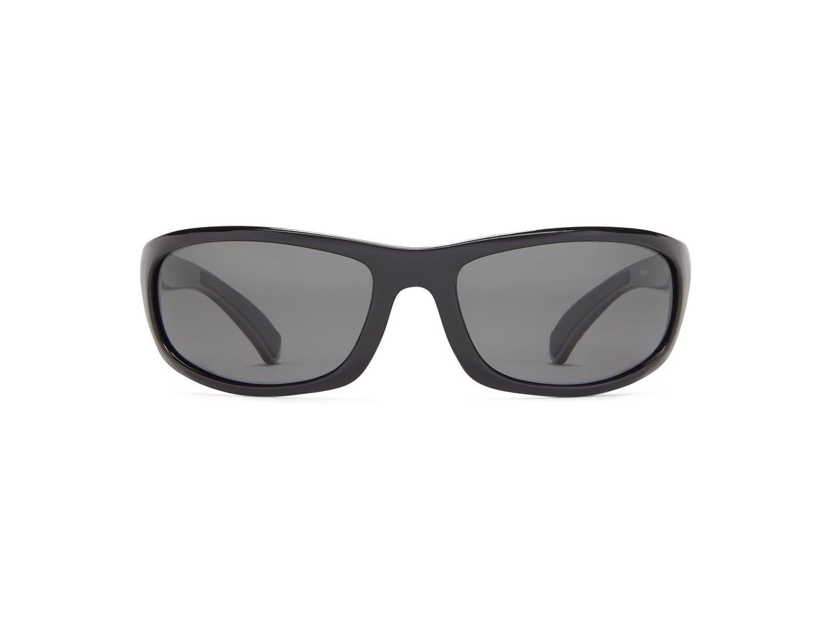 Permit - Shiny Black/Gray Lens - Polarized Sunglasses