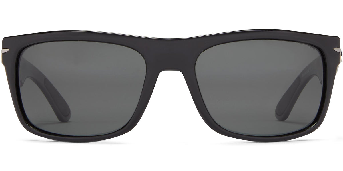 Tidal - Shiny Black/Gray Lens - Polarized Sunglasses