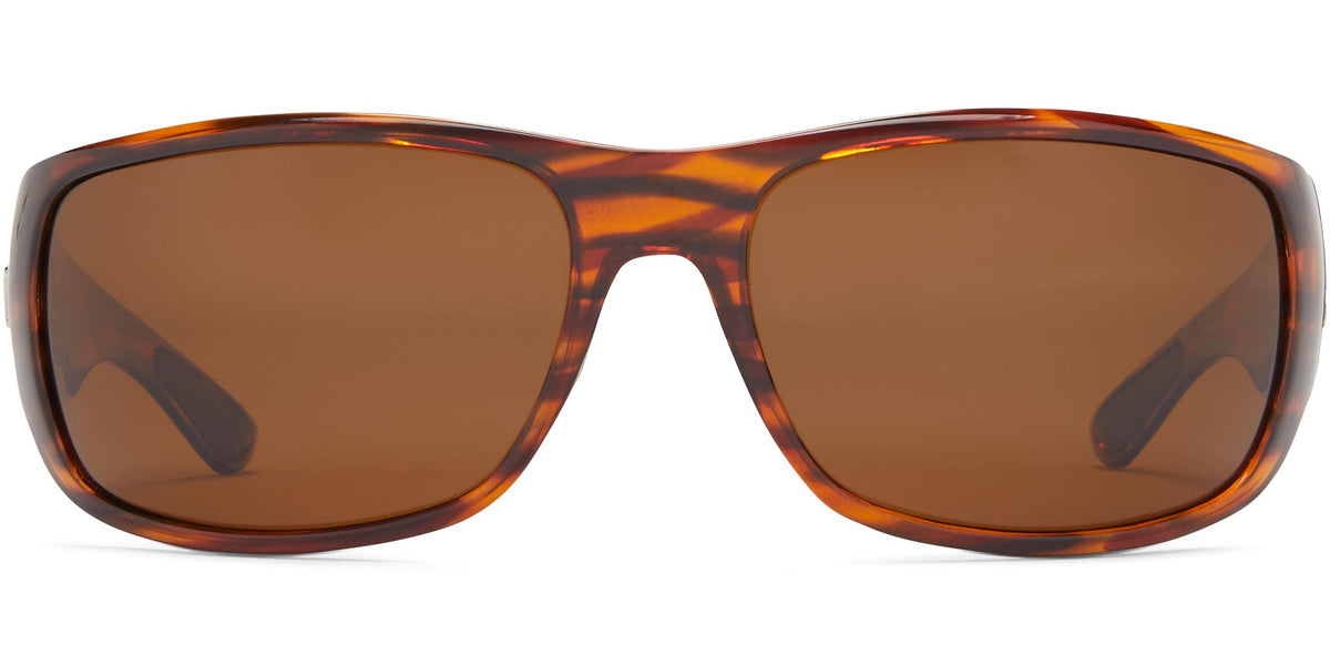 Wake - Shiny Tiger Tortoise/Brown Lens - Polarized Sunglasses
