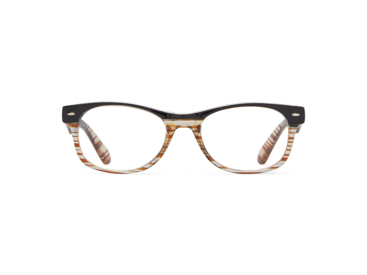 Austin - Black and Brown / 1.25 - Reading Glasses